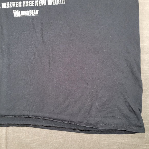 The Walking Dead Grimes Dixon 2016 Graphic Print T-Shirt Free New World 3XL - Picture 6 of 11